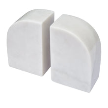 Load image into Gallery viewer, Marble Curved Book Ends (14.5x9.5x6cm)