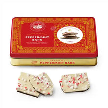 Load image into Gallery viewer, Luxury Festive Peppermint Bark Tin