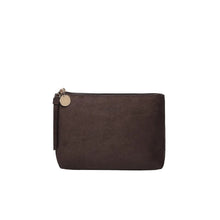 Load image into Gallery viewer, The Everyday Suedette Pouch - Chocolate