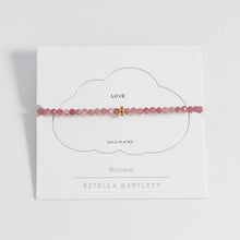 Load image into Gallery viewer, Estella Bartlett Bracelet - Pink Tourmaline Cz Disc