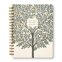 Load image into Gallery viewer, Wire-O Notebook : Good Things Are Always Beginning