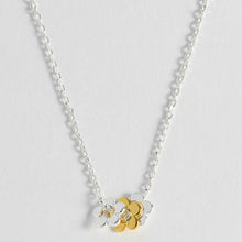 Load image into Gallery viewer, Estella Bartlett Necklace - Multi Flower Silver Plated