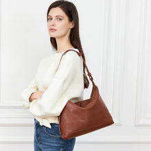 Load image into Gallery viewer, Helena Shoulder Bag - Cognac