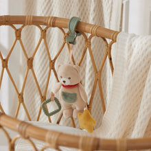 Load image into Gallery viewer, Jiggle & Giggle Hugglies Bear Clip-On Toy - Green