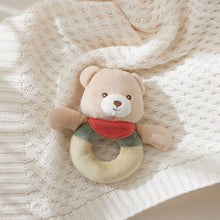 Load image into Gallery viewer, Jiggle & Giggle Hugglies Bear Rattle - Green