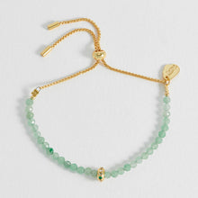 Load image into Gallery viewer, Estella Bartlett Bracelet - Green Aventurine Cz Disc