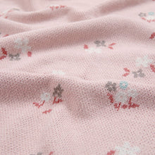 Load image into Gallery viewer, Baby Blanket - Floret Flower Knit