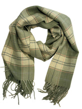 Load image into Gallery viewer, SALE : Scarf - Sage Green Somerset (Was $40)