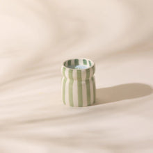 Load image into Gallery viewer, Paddywax Candle : Cabana Sage Striped - Bora Bora