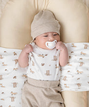 Load image into Gallery viewer, Bodysuit Short Sleeve - Bear & Fox : 00 3-6 Months
