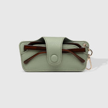 Load image into Gallery viewer, Skittle Sunglasses Case - Sage Green