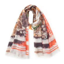 Load image into Gallery viewer, Scarf - Orange Spring