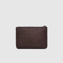 Load image into Gallery viewer, The Everyday Suedette Pouch - Chocolate