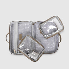 Load image into Gallery viewer, Georgie Cosmetic Case - Coffee