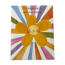 Load image into Gallery viewer, Note Card Pack 10 - Flower