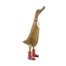 Load image into Gallery viewer, DCUK Natural Welly Ducklet Spots