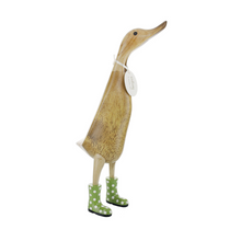 Load image into Gallery viewer, DCUK Natural Welly Ducklet Spots