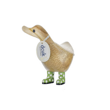 Load image into Gallery viewer, DCUK Natural Welly Ducky - Spots