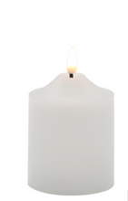 Load image into Gallery viewer, LED White Candle 7.5x12.5 cm