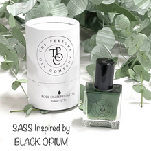 Load image into Gallery viewer, The Perfume Oil Company - SASS, inspired by Black Opium (YSL)