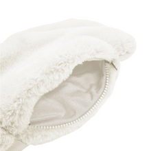 Load image into Gallery viewer, Fur Cosmetic Bag - Ivory