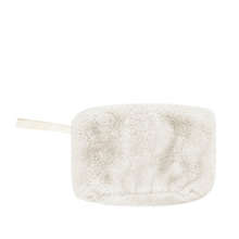 Load image into Gallery viewer, Fur Cosmetic Bag - Ivory