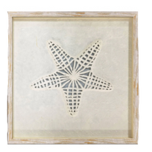 Load image into Gallery viewer, Shell Wall Art - Starfish 50x50cm