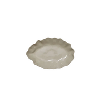 Load image into Gallery viewer, Ruffle Rectangle Platter (M) Chalk White - Marmoset Found