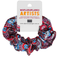 Load image into Gallery viewer, Hair Scrunchie - Warlukurlangu Artists