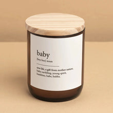Load image into Gallery viewer, Dictionary Meaning Candle - Baby