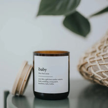 Load image into Gallery viewer, Dictionary Meaning Candle - Baby
