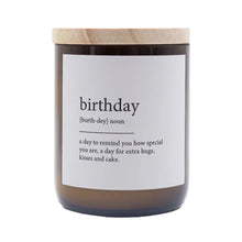 Load image into Gallery viewer, Dictionary Meaning Candle - Birthday