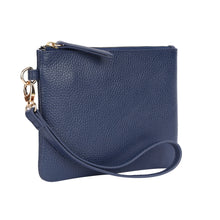 Load image into Gallery viewer, Carlota Leather Clutch - Cobalt