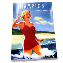 Load image into Gallery viewer, Microfibre Tea Towel - Hampton : Having a Swim