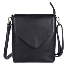 Load image into Gallery viewer, Bexley Leather Crossbody Bag - Black