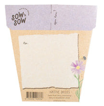 Load image into Gallery viewer, Sow 'n Sow Seed Greeting Card - Native Daisies