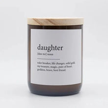 Load image into Gallery viewer, Dictionary Meaning Candle - Daughter