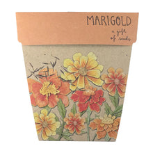 Load image into Gallery viewer, Sow 'n Sow Seed Greeting Card - Marigold
