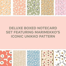 Load image into Gallery viewer, Marimekko Notes : 20 Notecards - Pastels