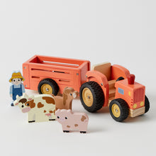 Load image into Gallery viewer, Wooden Farm Truck Set
