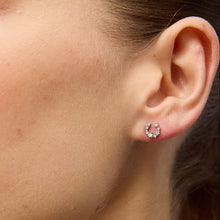 Load image into Gallery viewer, Earring - Lucky Charm Studs Silver