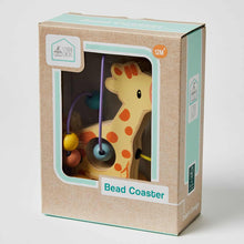 Load image into Gallery viewer, Wooden Rolling Bead Coaster - Giraffe