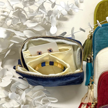 Load image into Gallery viewer, Travel Jewellery Purse - Red