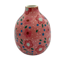 Load image into Gallery viewer, Carla Dinnage Designs : Foxy Flower Mini Vase Pink