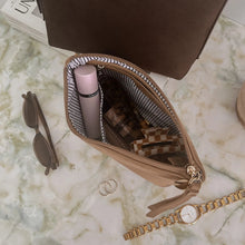 Load image into Gallery viewer, The Everyday Suedette Pouch - Honey