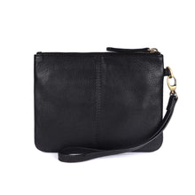 Load image into Gallery viewer, Carlota Leather Clutch - Black