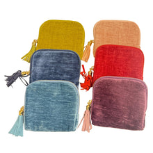 Load image into Gallery viewer, Travel Jewellery Purse - Olive