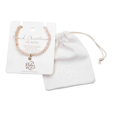 Load image into Gallery viewer, Healing Gem Bracelet - Peach Aventurine (Healing)
