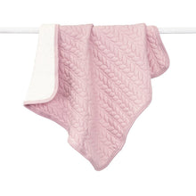 Load image into Gallery viewer, Baby Blanket : Quilted Reversible Pink