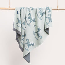 Load image into Gallery viewer, Baby Blanket - Magical Unicorn Sage